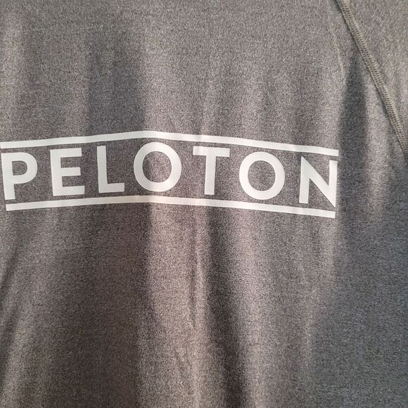 Rhone/Peloton Shirt Men's Small Grey Long Sleeve Crew Neck Athletic Cycling - Picture 4 of 8